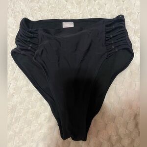 High waisted swim bottoms